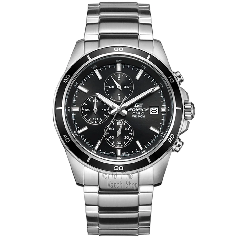 Часы Casio Edifice часы мужские лучший бренд класса люкс кварцевые часы водонепроницаемые световой хронограф мужские часы F1 гоночный элемент спортивные военные часы relogio masculino reloj hombre erkek kol saati - Цвет: EFR526D1A-1