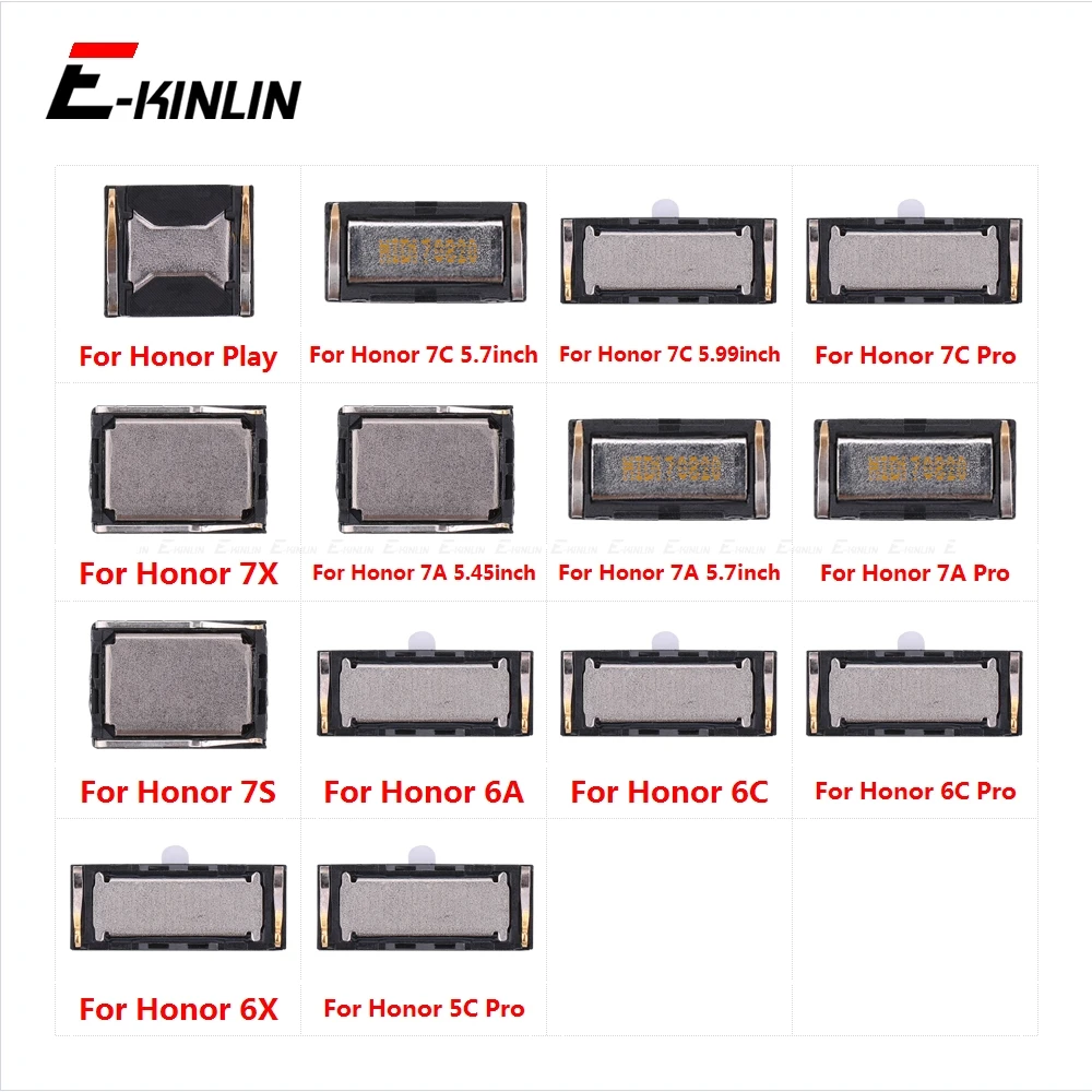 Верхний передний наушник динамик для HuaWei Honor Play 7C 7A 7S 7X 6A 6X 6C 5C Pro запасные части
