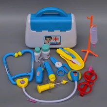 Игровой набор «Доктор» Dokter Speelgoed Brinquedo медицинский Косплей медсестры доктор игрушки ролевые игры игрушка медицинский набор со световым звуком дети