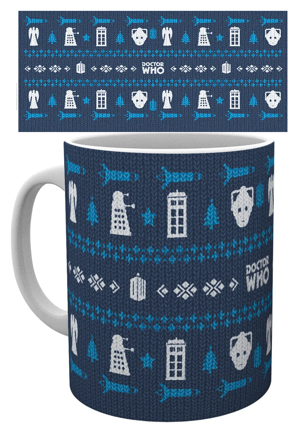 

Doctor Who Ugly Sweater Mug Tea Coffee Mug