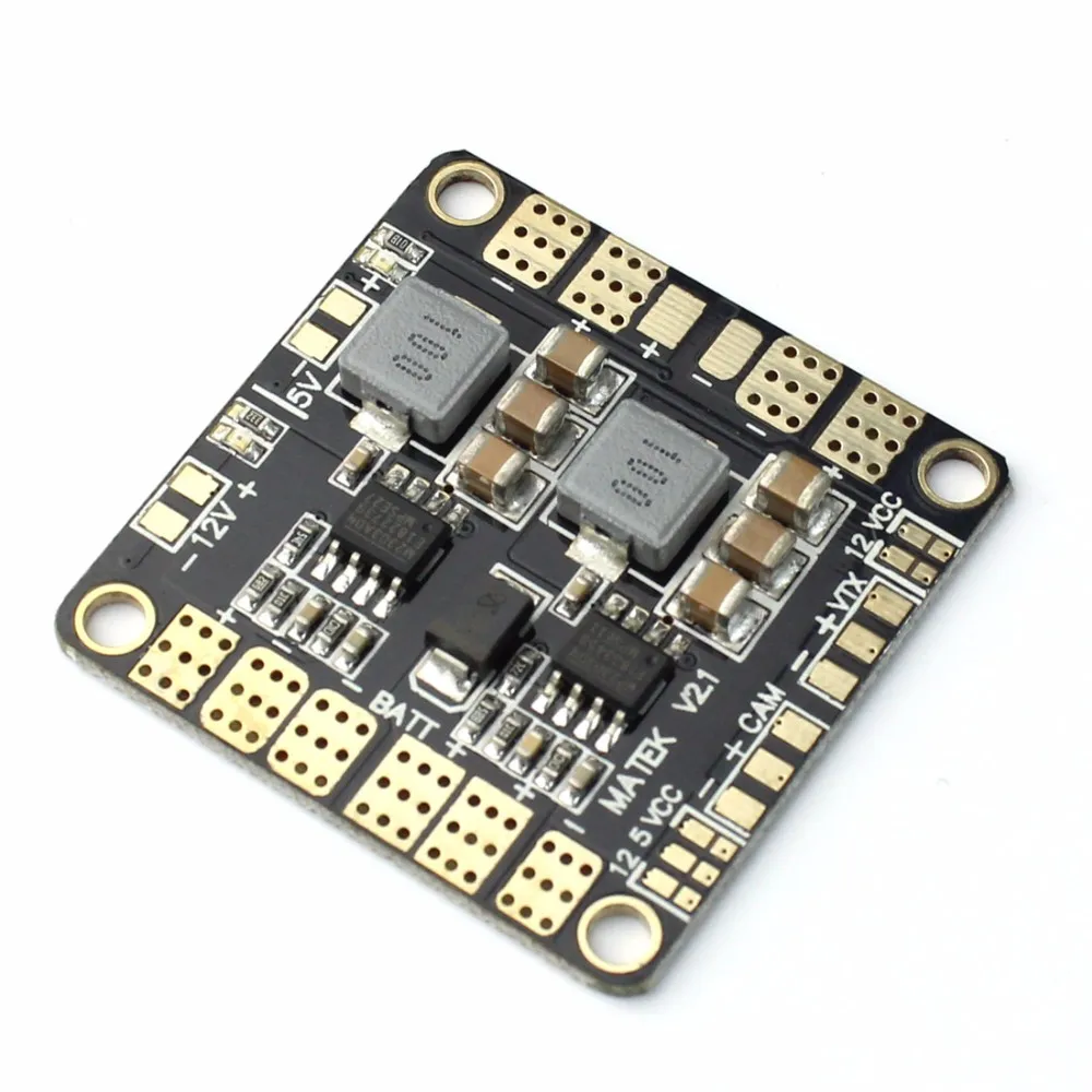 

Mini Power Hub Power Distribution Board PDB with BEC 5V & 12V for FPV QAV250 ZMR250 Multicopter Quadcopter F16892