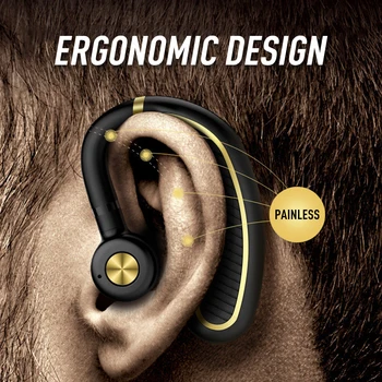 

Business K21 Wireless Bluetooth 4.1 Headsets Headphone Earphone Super Long Standby for IOS and Android Smartphones