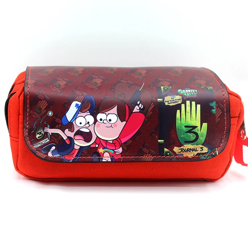 

new arrival 2018 cartoon Gravity Falls pencil case bag cosmetic bags