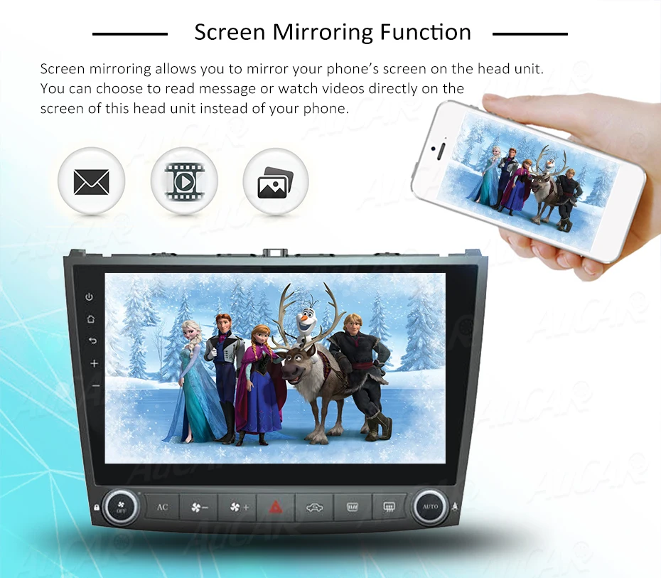 Clearance AuCAR 10.1" Octa Core Android 8.1 2GB+32GB Head Unit Car Radio for Lexus IS250 IS350 2005 2006 2007 2008 2009 2010 2011 4G RDS 11