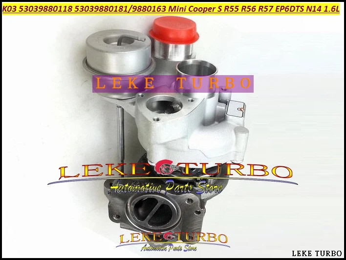 K03 53039880118 53039880181 53039880163 53039700118 53039700181 53039700163 Turbo Turbocharger For Mini Cooper S R55 R56 R57 2009-12 EP6 DTS EP6DTS N14 CDTS 1.6L 135KW (2)