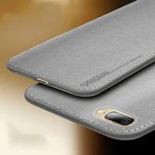 Винтажные тканевые чехлы для телефонов для iPhone 7 8 Plus, ультратонкий деловой тканевый Мягкий защитный чехол для iPhone XS Max XS X XR 6 6S