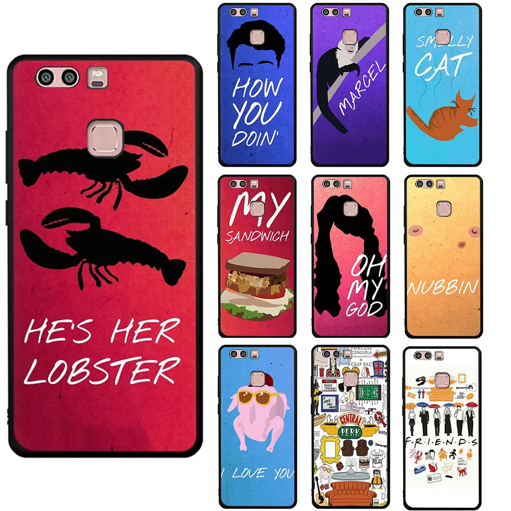 

Friends TV Show Series Sitcom Soft phone cover case for Huawei P8 P9 P10 P20 P30 Mate 30 10 20 Pro Lite Mini P Smart