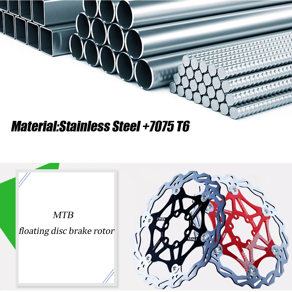 Велосипедный Дисковый Тормоз MTB DH тормозной поплавок плавающие дисковые роторы 180/203 мм плавающий дисковый тормоз ротор велосипедные диски запчасти для велосипеда