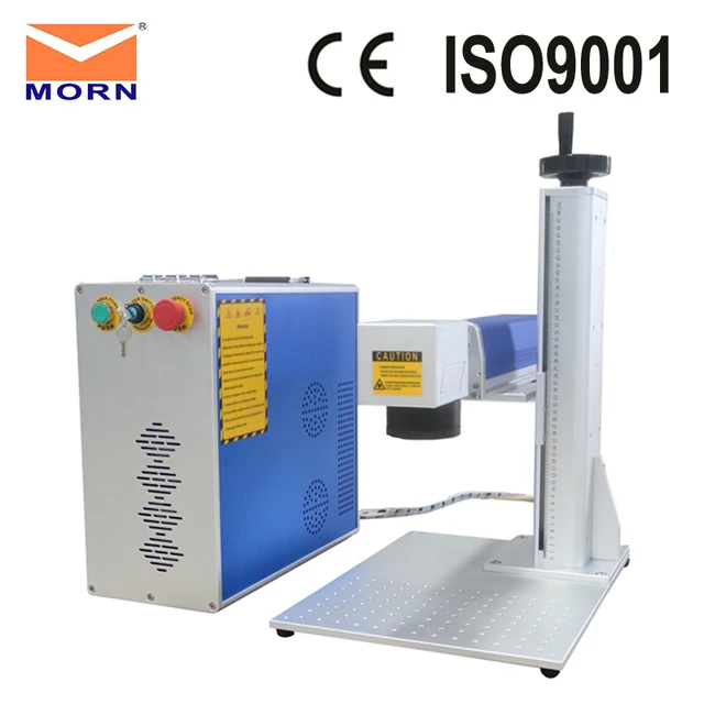Best Offers Mini split fiber laser marking and cutting machine with original EZCAD software and no computer