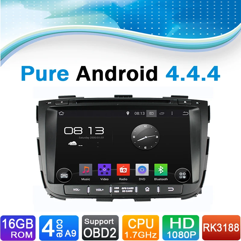Cheap Pure Android 4.4.4 System Car DVD GPS Navigation System for Kia SORENTO 2013 0 Cheap Pure Android 4.4.4 System Car DVD GPS Navigation System for Kia SORENTO 2013 0