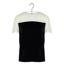 Брендовая модная женская обувь на высоком толстом каблуке; класса люкс милые гетры с кружевами из шелка, бархатное вышитое футболки, топы