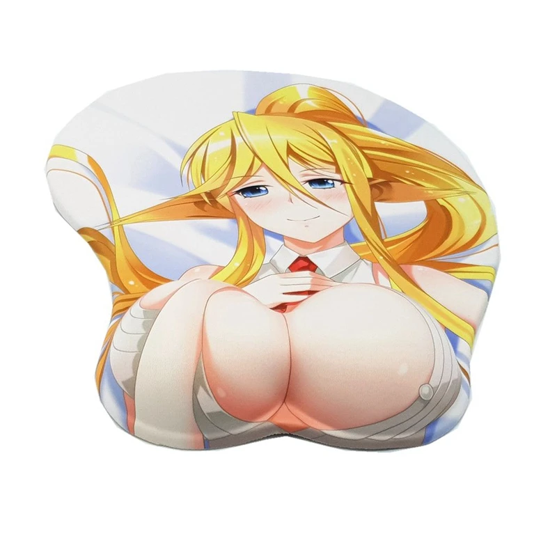 Musume Cerea аниме 3D Oppai коврик для мыши Коврик для запястья