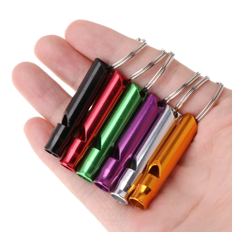 

Pet Training Whistle Dogs Puppy Sound Portable Flute Aluminum Alloy Random Color