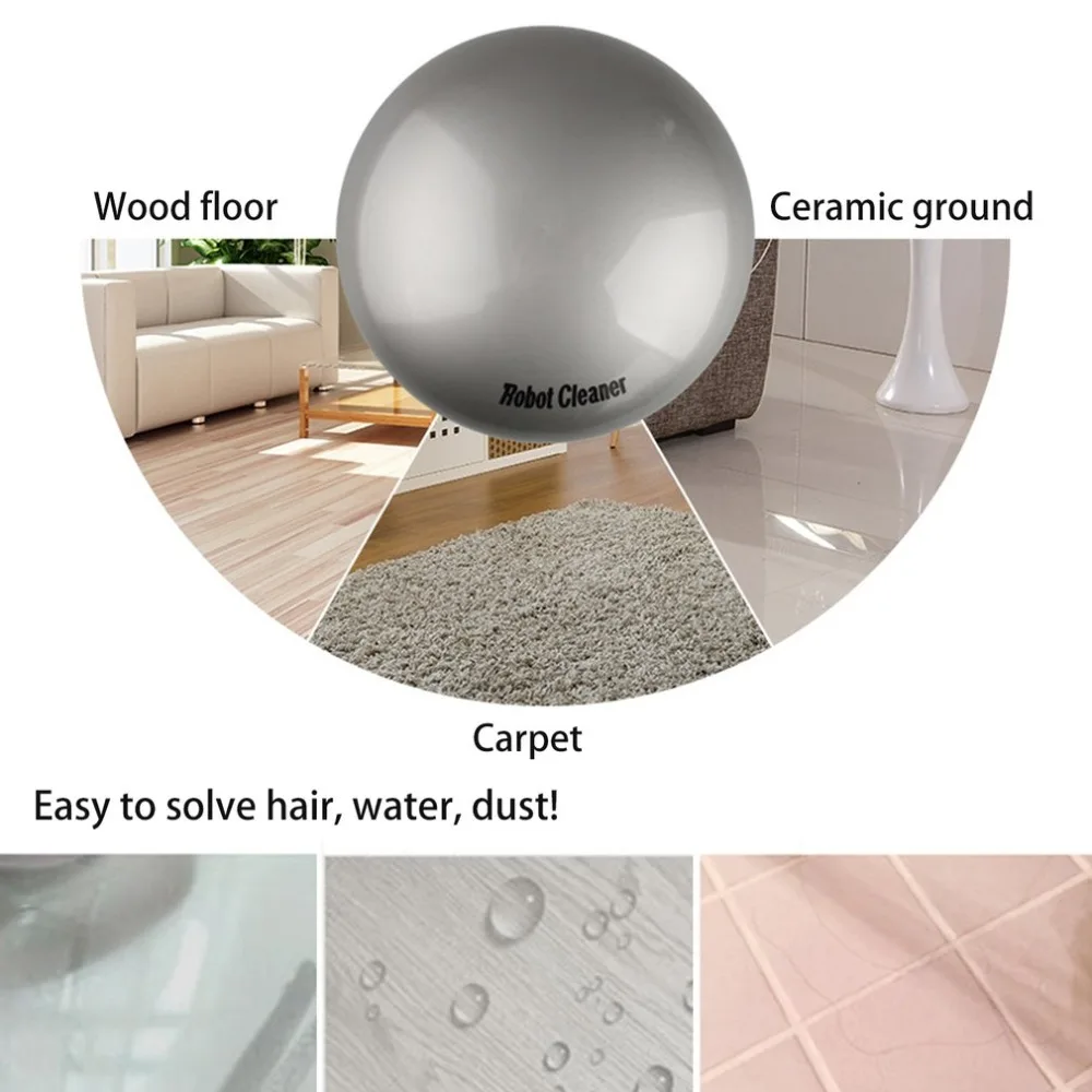 

Intelligent Robot Vacuum Cleaner Automatic Mini Sweeping Machine Intelligent Robot Vacuum Cleaner with Suction Dry and Wet Mop