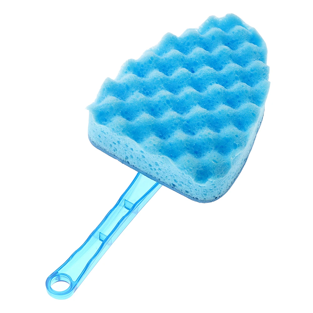 Long Handle Auto Care Window Cleaner Car Wash Brush Long Handle Auto Care Window Cleaner Car Wash Brush Washable Cleaning Tool Triangle Sponge Styling In Sponges Cloths Brushes From