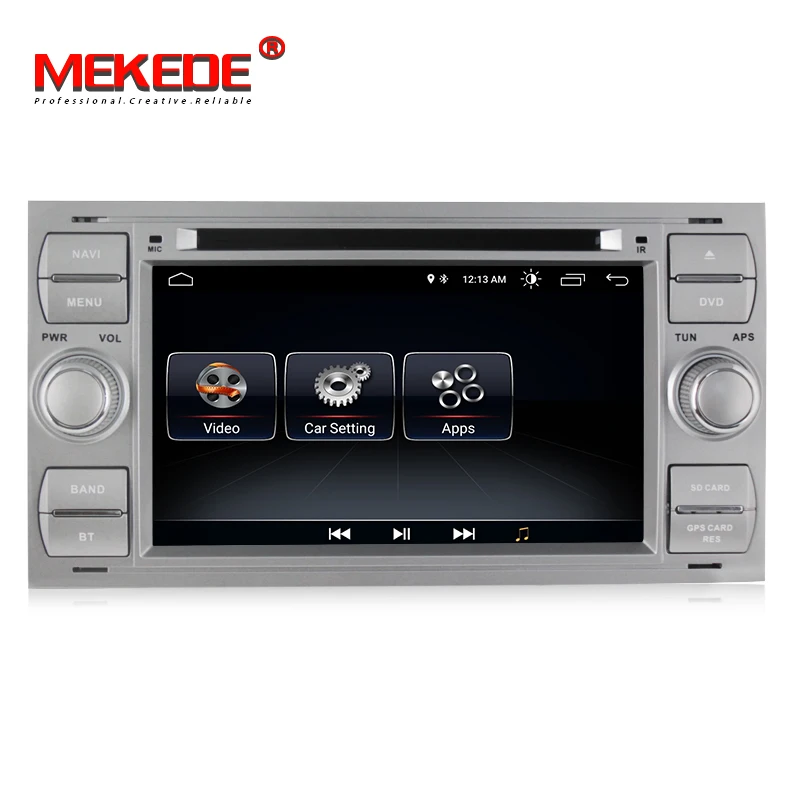 Best Android 8.1 For Ford Mondeo S-max Focus C-MAX Galaxy Fiesta Form Fusion 2 DIN car DVD player Radio GPS stereo navigation+8G MAP 1