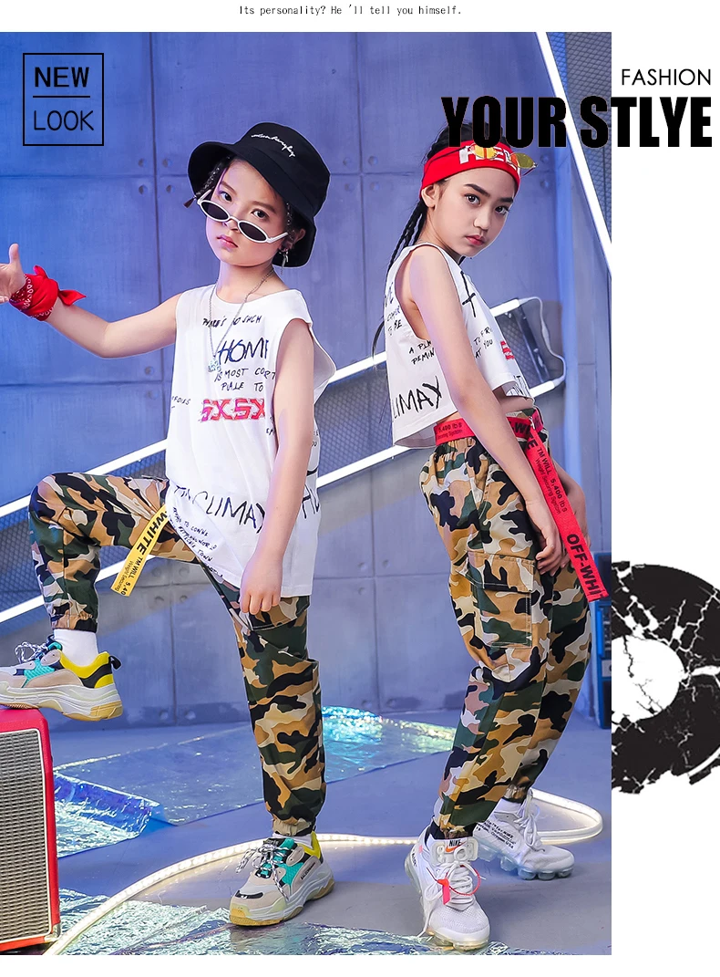 Boys Hip hop Jazz Performance Costume_16