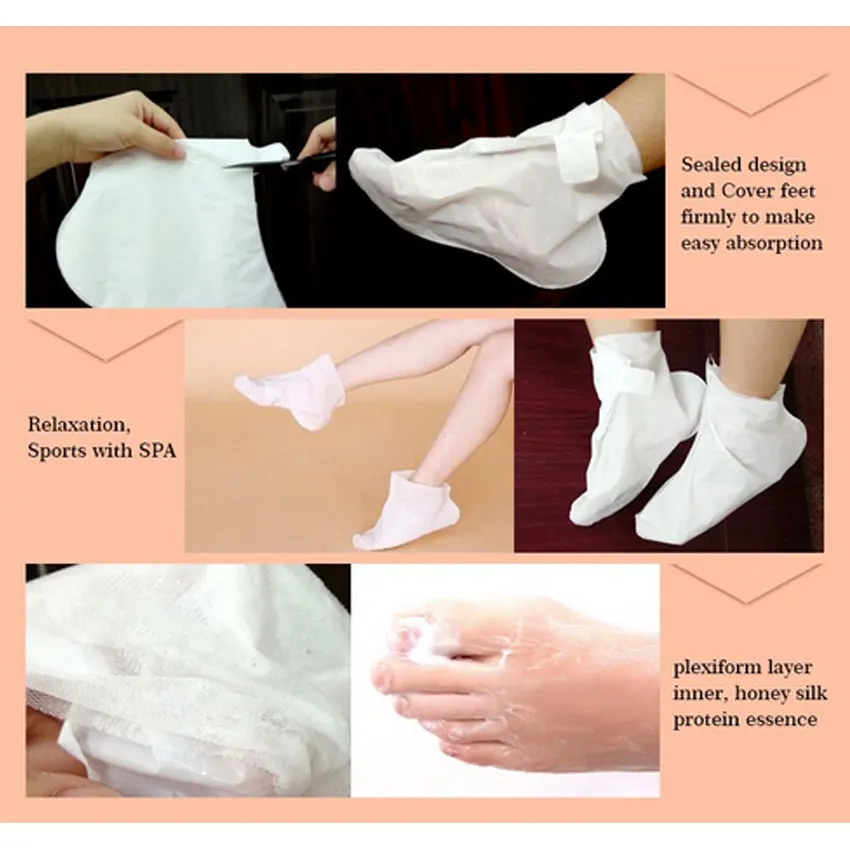 Маска для ног BIOAQUA отшелушивающая с эффектом пилинга|foot mask socks|mask sockssocks foot |