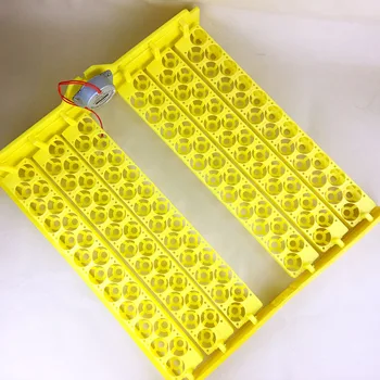 

Poultry Hatchery Machine Spare Parts 132 Bird Quail Auto Turn Plastic Automatic Egg Incubator Tray with Turning Motor for YZ8-48