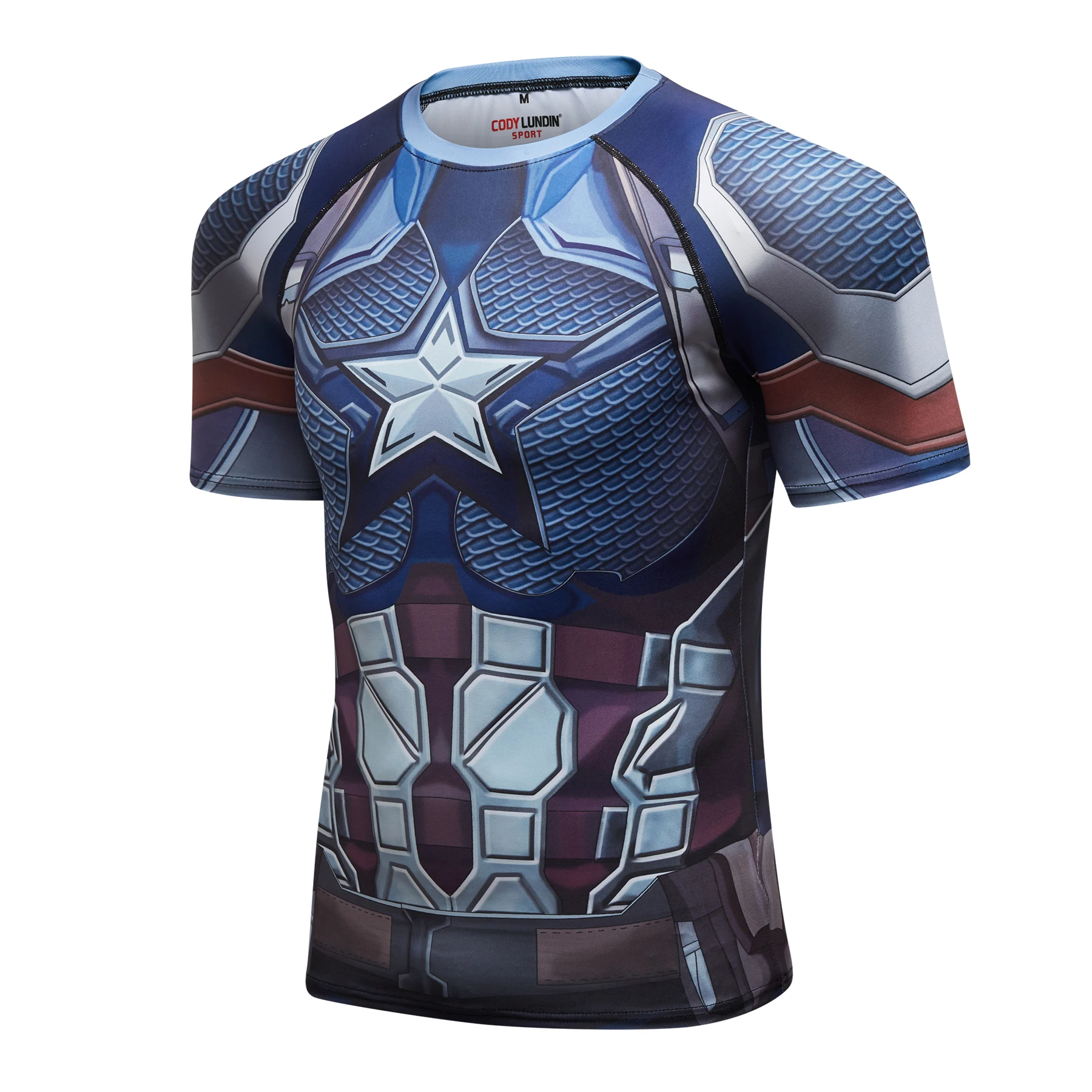 Мужская футболка с 3D принтом Thanos, компрессионная футболка для Эндшпиля, лето, костюм для косплея, железный Мужской Топ с длинным рукавом