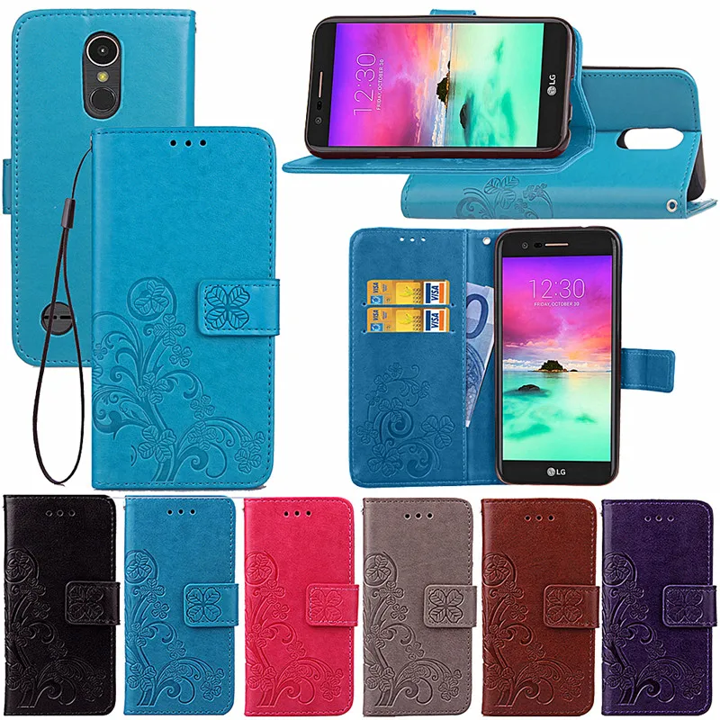 Чехол из искусственной кожи с откидной крышкой для LG K4 2017 M160 чехол книжка кошелек