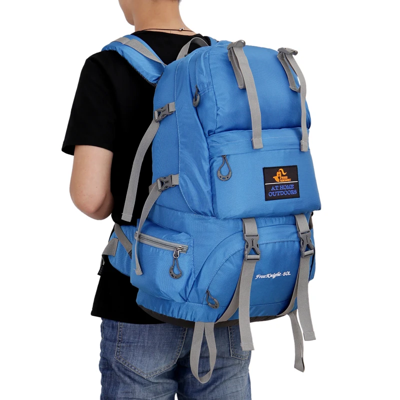 Waterproof Backpack Camping Outdoor Sport Bag Large Capacity Military Backpack Trekking Backpack Breathable Hiking Bag 0218 (8)