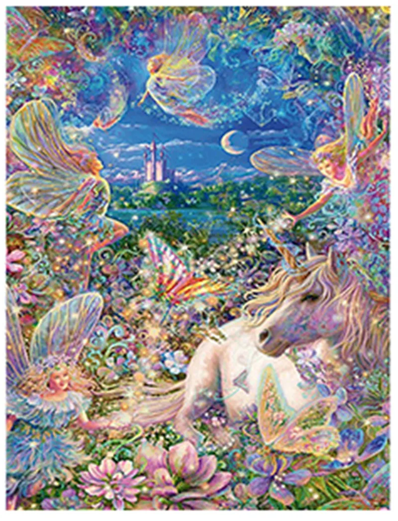 

2018 Diamond Embroidery 5D DIY Diamond Painting Scenery Diamond Painting Full Rhinestone Cross Stitch Decoration animals gift