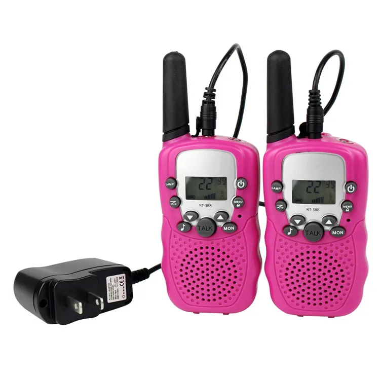 2 шт. = 1 пара RT-388 Walkie Talkie Игрушки для детей 0,5 Вт 22CH двухстороннее детское радио для мальчиков и девочек на день рождения Рождественский подарок GYH