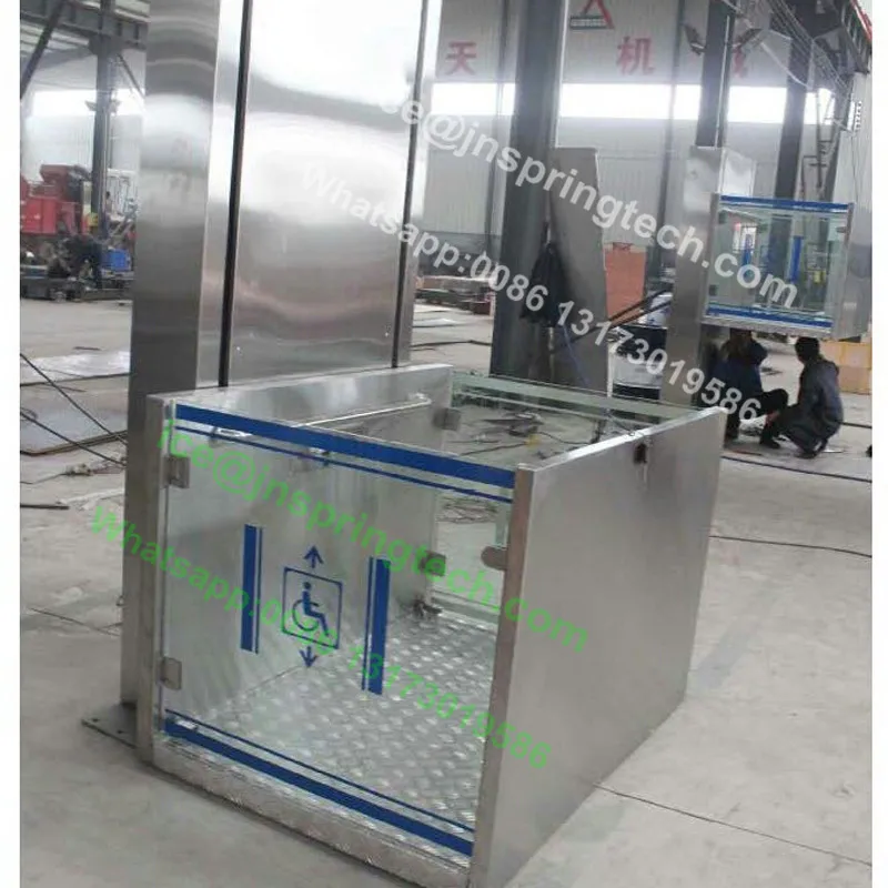 

Vertical wheelchair lift/Electric home elevator designed as requirement with good quality