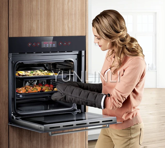 Special Offers 70L Built-In Electric Oven Household Mosaic Type Of Multifunction Large Capacity Built-In Electric Baking Oven DS600A Special Offers 70L Built-In Electric Oven Household Mosaic Type Of Multifunction Large Capacity Built-In Electric Baking Oven DS600A
