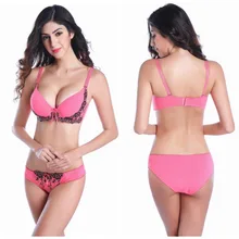 Сексуальное кружевное платье с вышивкой на лифчике с пуш-ап эффектом, набор шорт D чашки сексуальный бюстгальтер+ трусики Комплект ультра тонкий бюстгальтер плюс Размеры H123