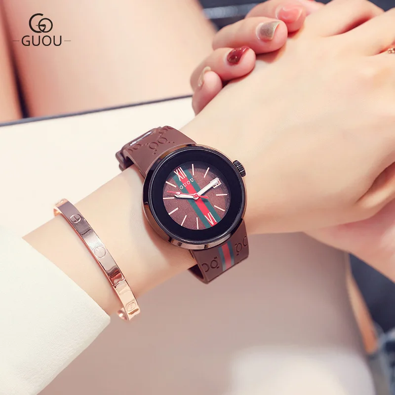 

Reloj Mujer Women Watch Women New Fashion Silicone Quartz Watches Casual Ldies Wrist Watches montre femme Clock Drop shipping