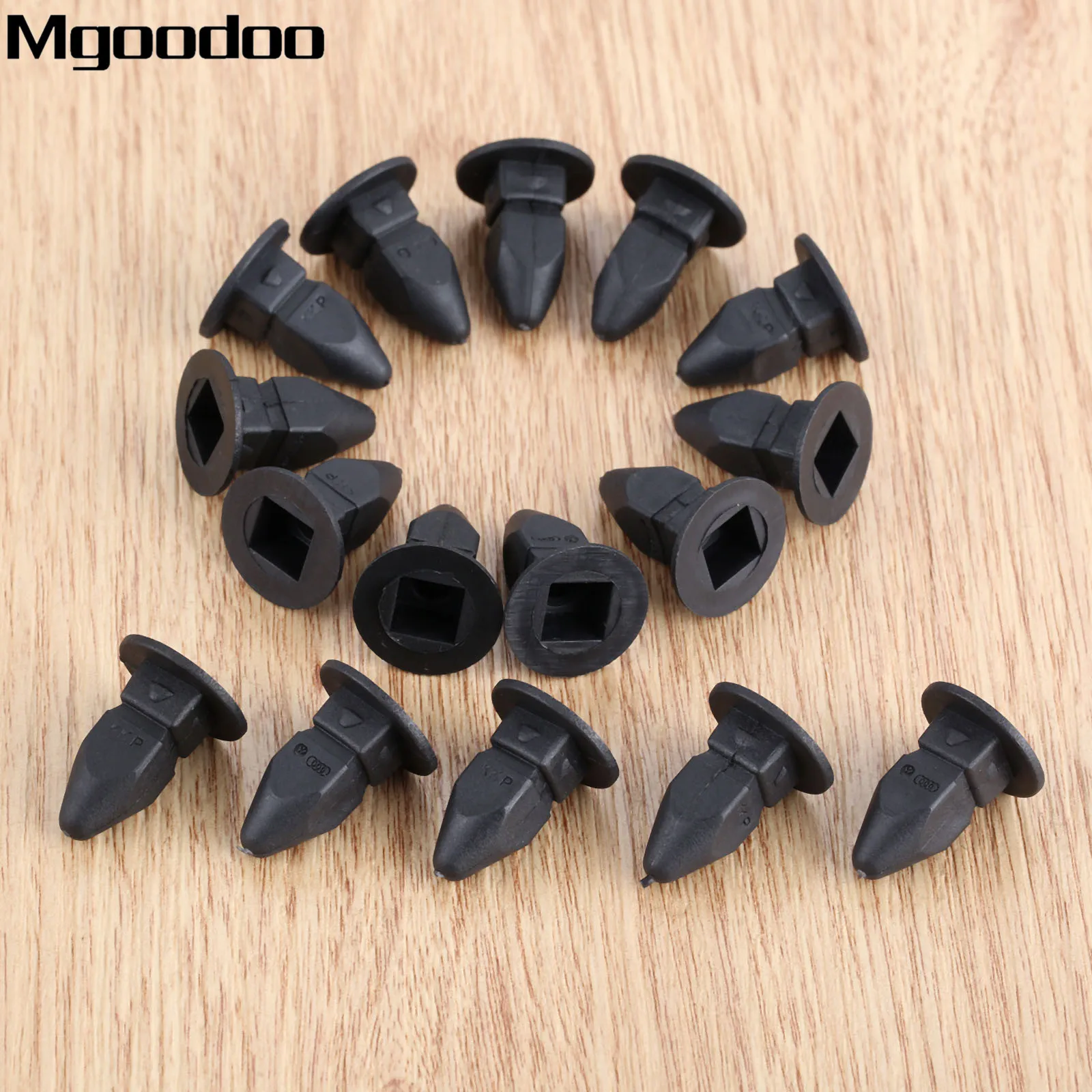 Mgoodoo 50Pcs Bumper Fender Apron Screw Grommet Nut Clip A20925 For
