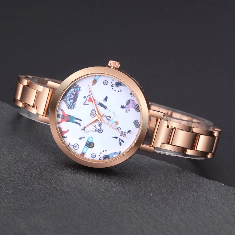 Multiple patterns Lvpai Women's Watch Steel Belt Quartz Wrist Watch