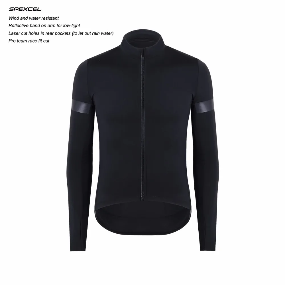 

2019 UPDATE CUT SPEXCEL Technology Windproof and rain protection Cycling Jersey long sleeve protection combined Bicycle clothes