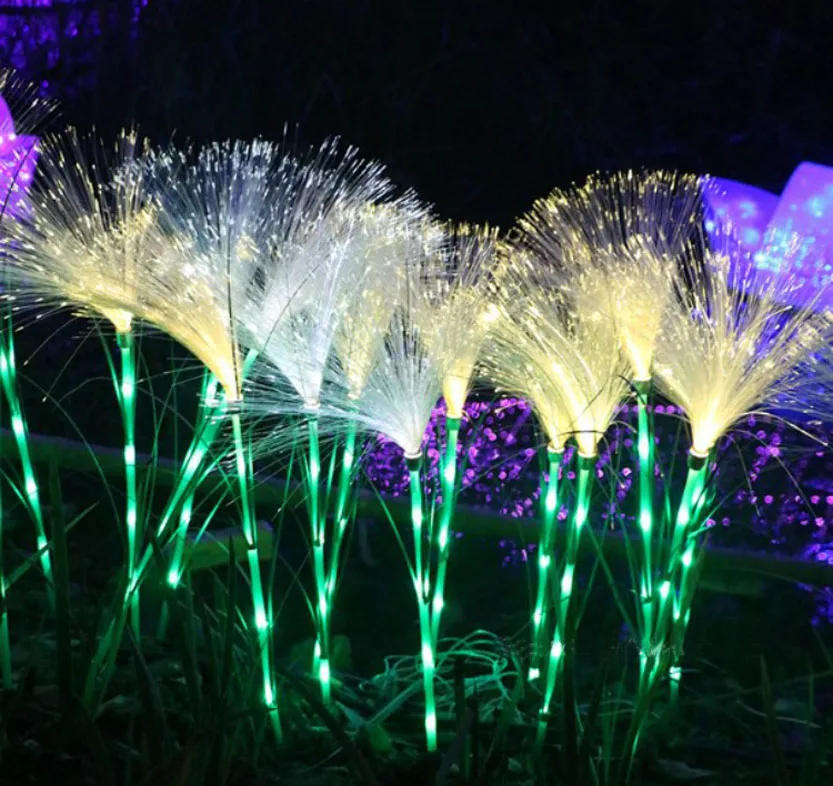 Waterproof Led Fiber Reed Lights Outdoor Decorative Lighting For