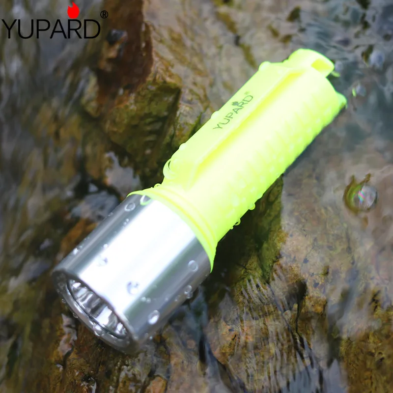 YUPARD XM L L2 LED T6 водонепроницаемый светодиодный фонарик для дайвинга и кемпинга + 2x2200