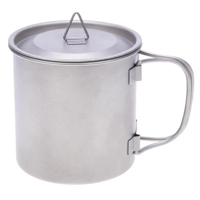 Buy 400ML Titanium Pot Titanium Outdoor Camping