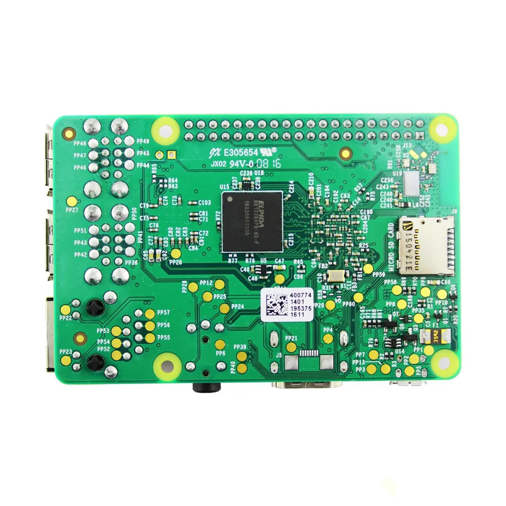  Raspberry Pi 3 Model B Board with 3.5 inch TFT LCD Touch Screen Display + Acrylic Case + Heat sinks