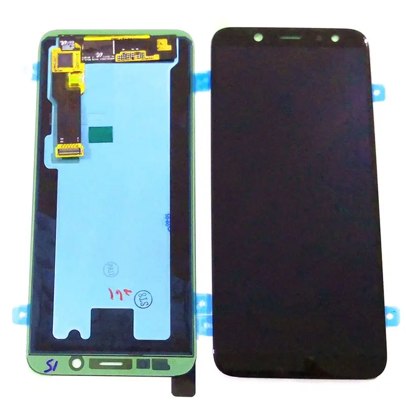 

Super Amoled For Samsung Galaxy A6 2018 A600 A600F A600G A600Y Amoled LCD With touch glass Full set for repair display