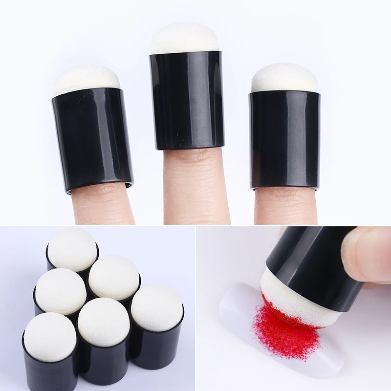 3 шт. многоразовые градиентные кисти для ногтей|dot brush|nail art brushes toolnail brush tool |