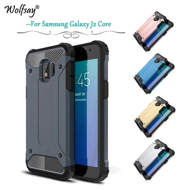 

For Samsung Galaxy J2 Core Case Armor Rubber Hard Phone Case For Samsung Galaxy J2 Core Back Cover For Samsung J2 Core Fundas
