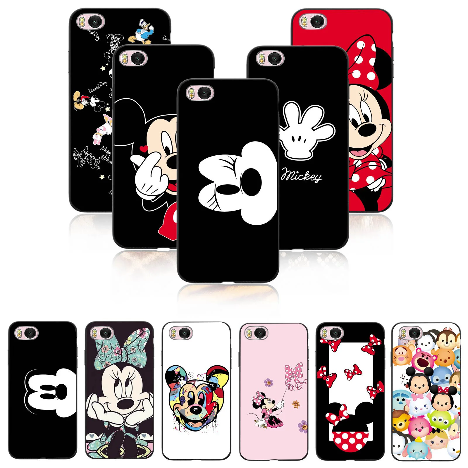 For Xiaomi Mi 9SE 8 SE Cartoon Minnie Mickey Mouse Cover Silicone Back TPU Phone Case |