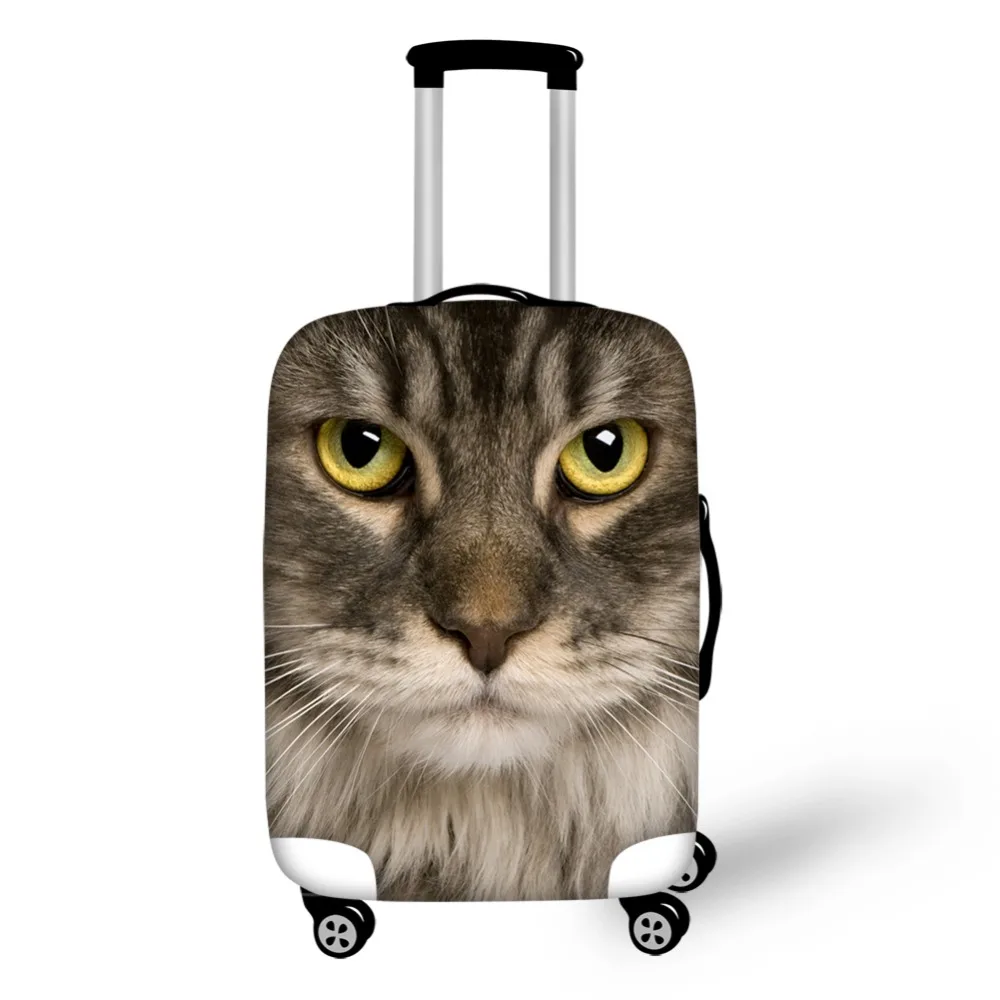 Wholesale Vintage Black Guitar Cat Luggage Protective Covers Owl Print