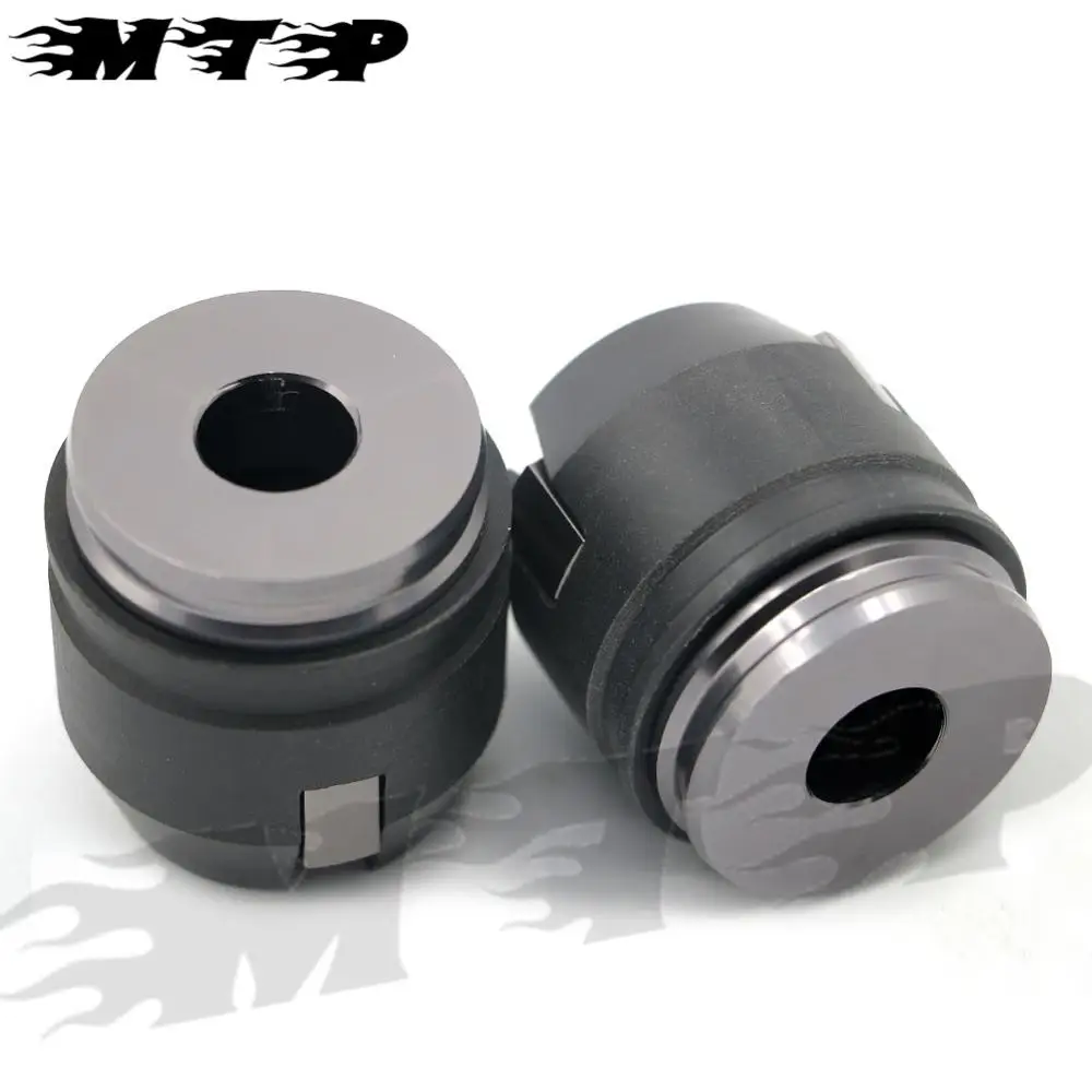 15MM CNC Front Rear Fork Wheel Frame Motorcycle Crash Slider Protector Cover Guard Billet for Yamaha Ducati Honda Harley Suzuki pair 12mm billet cnc motorcycle front rear wheel axle fork frame slider crash pad protector cover for suzuki kawasaki 7 color