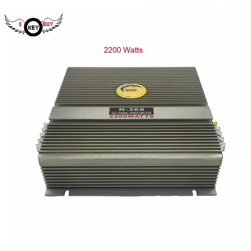 I Key Buy 2200W Car Audio High Power 2 Channel Mosfet