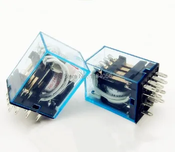 

10PCS NEW coil power relay 14pin 4NO 4NC MY4NJ MY4N-J 5A DC24V 4PDT