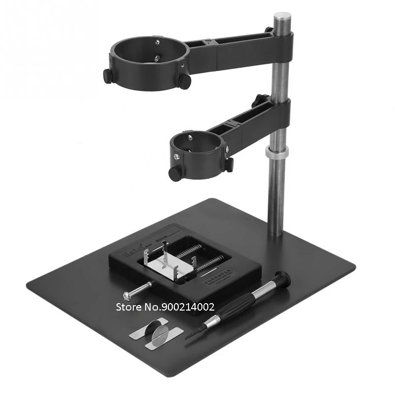 

Hot Air Blower Heat Gun Clamp Stand Bracket Holder Repair Platform Rework Reballing Station