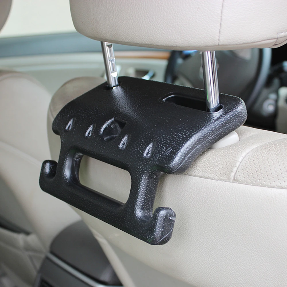 Car Seat Headrest Hanger Back Folding Hook Safety Handrail Backrest