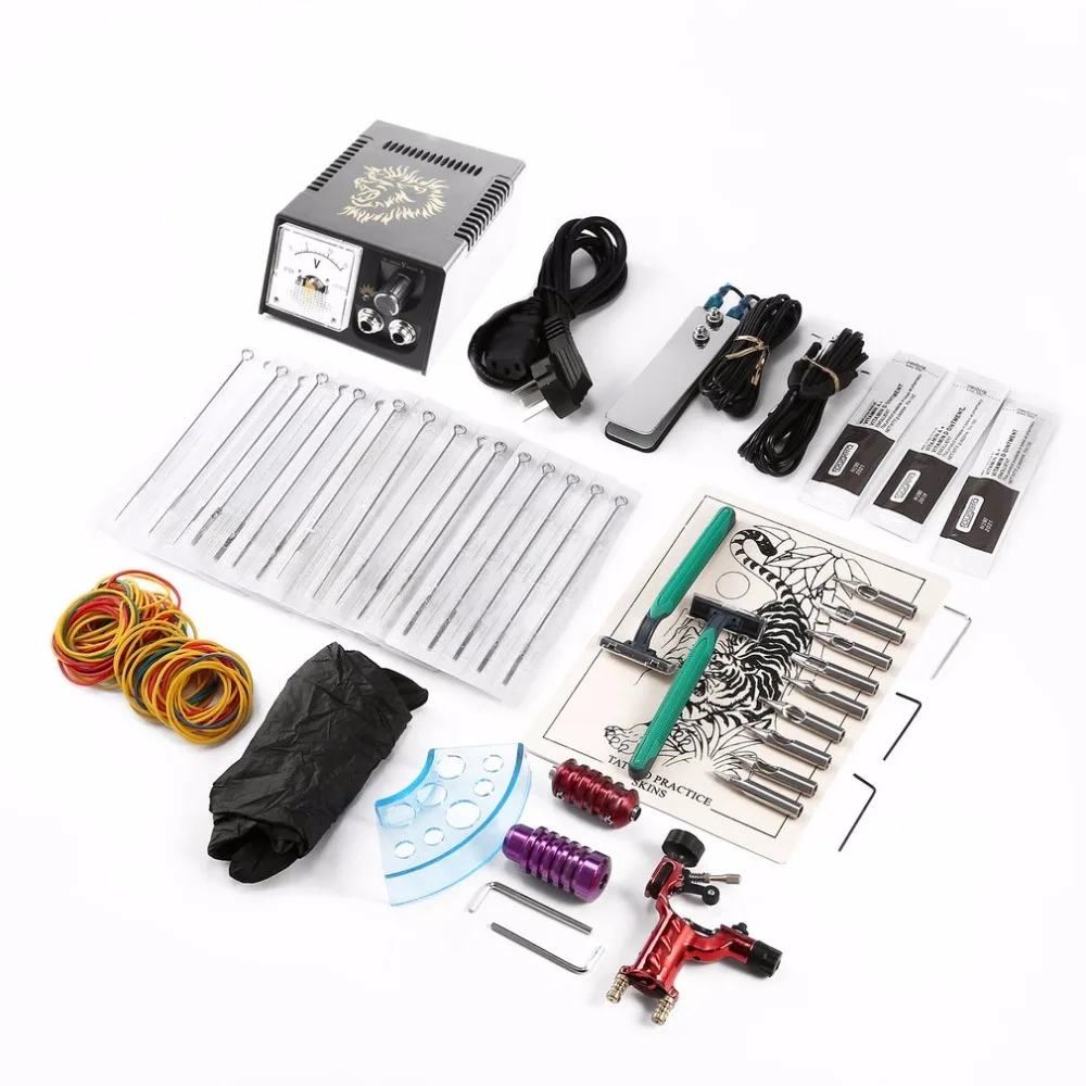 Complete Equipment One Tattoo Machine Professional Tattoo Machine Set